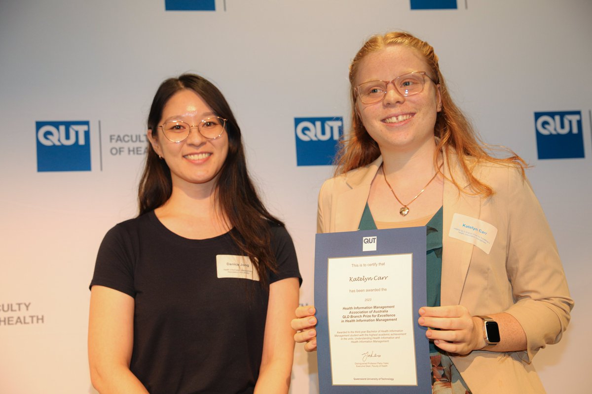 Last Thursday evening we celebrated some WINS for the students in our School at the annual Student Awards Ceremony. These awards are given out to students achieving excellence in their Disciplines and Units in our School. Here are some spiffy photos of the students! @QUT