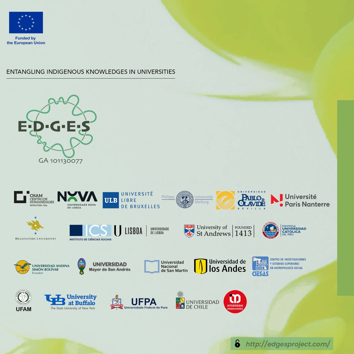 EDGES is an international collaboration between American and European academic and non-academic institutions. 
#MCSAStaffExchange #EDGES #IndigenousKnowledges #Indigenous #anthropology #indigenouscinema #heritage