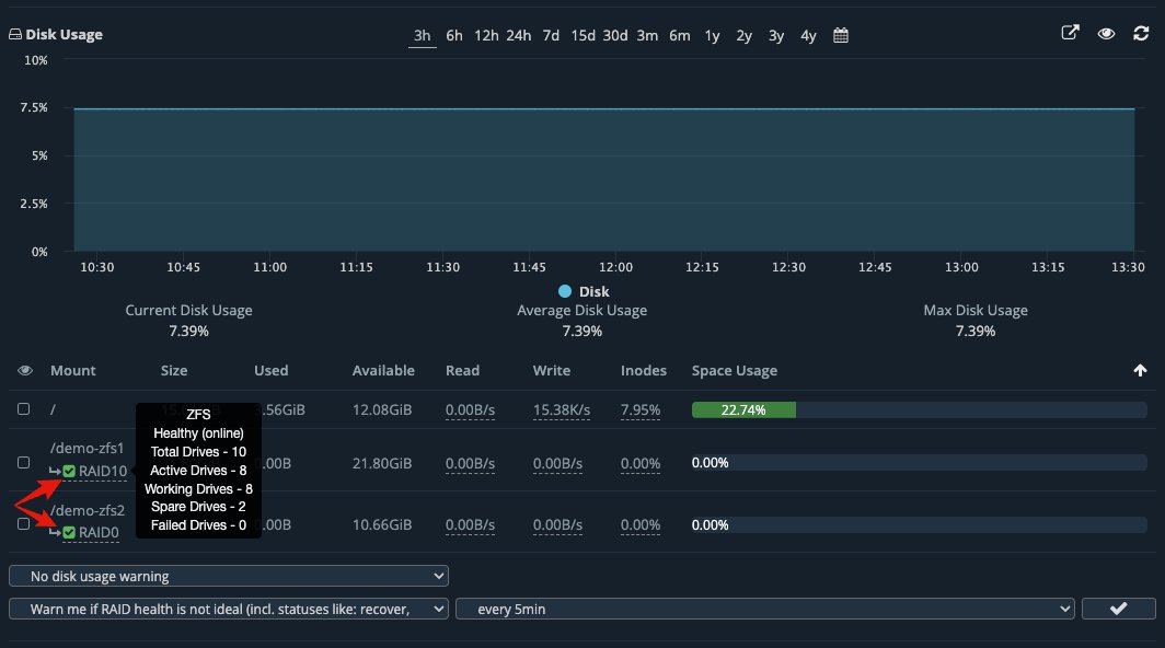Introducing ZFS Pool Health Monitoring in our Linux Server Agent Monitor v2.1.x

Available now, free of charge for all of our users.

Read more about this new feature in our documentation: 
docs.hetrixtools.com/zfs-health-mon…