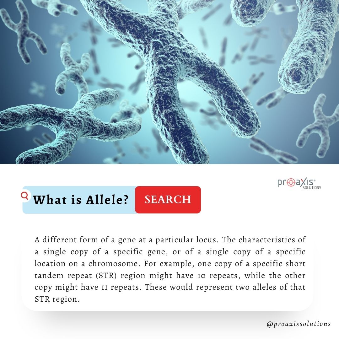 Have you heard of Allele?

Follow us @proaxisscitech

#Allele #genetics #DNA #ForensicScience #Heridity #genotype #phenotype #forensicinvestigation #proaxissolutions