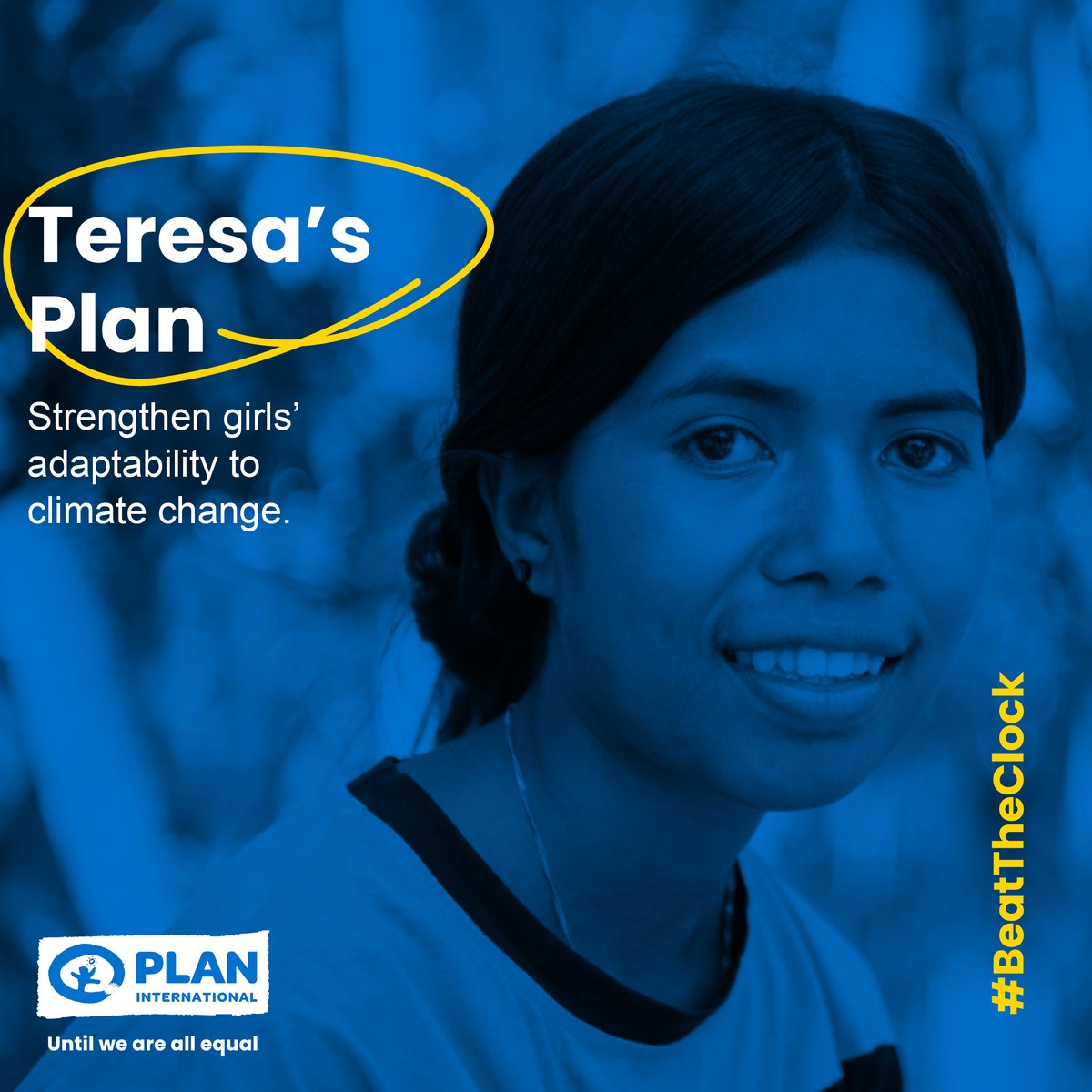 Meet Teresa 👋 To #BeatTheClock, Teresa, 15, has become a leader of change in her village in Timor Leste. Teresa is sharing her knowledge and working with her community to protect its supply of water enabling crops and livestock to thrive💧🌾 #UntilWeAreAllEqual