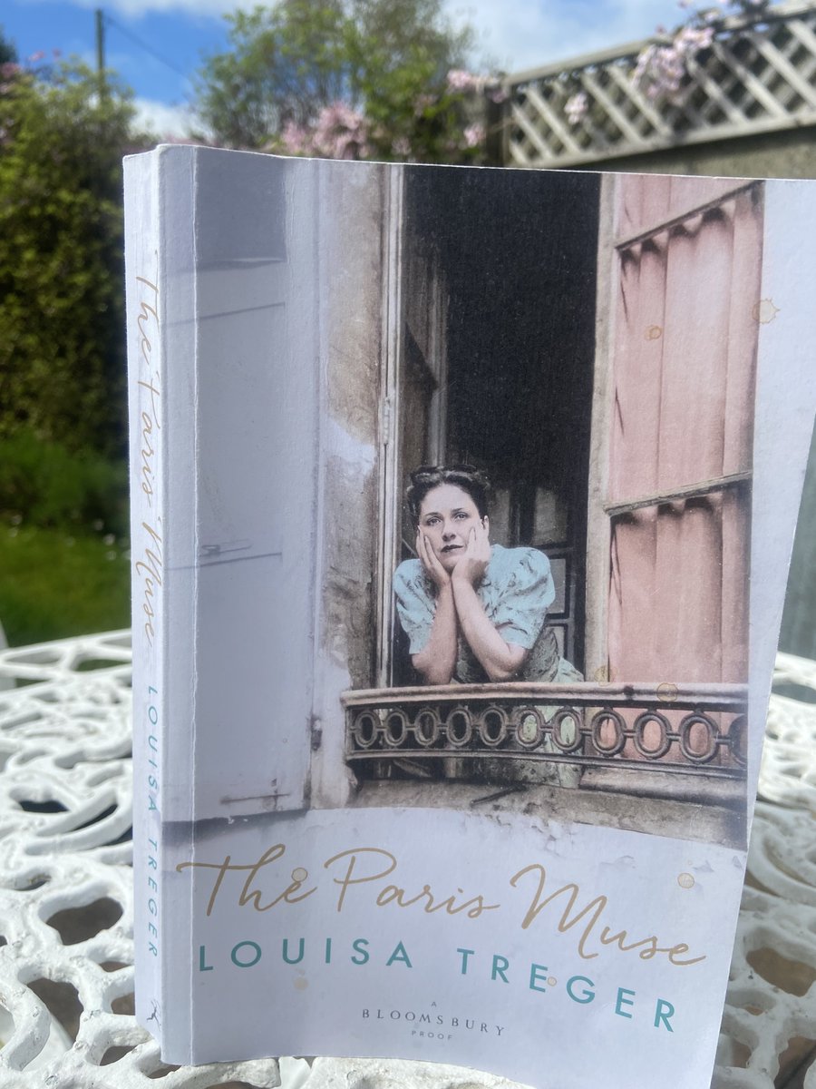 A well-thumbed copy of THE PARIS MUSE by @louisatreger I devoured every exquisite word about these two fascinating artists, Maar & Picasso,so wonderfully talented but their union so toxic. A portrait of what it is to be in love with a narcissist. Out July 4th @BloomsburyBooks