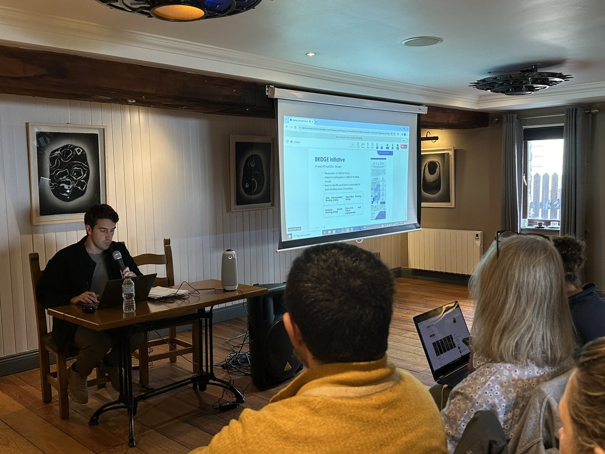 odeonEU's tweet photo. Today's @odeonEU Plenary Meeting delved into another critical aspect: Dissemination, Stakeholder Engagement, and Liaison Activities with EU initiatives &amp; projects. The strategies outlined serve as the project's voice &amp; ears, ensuring effective communication and collaboration. https://t.co/ARKdL3ijF2