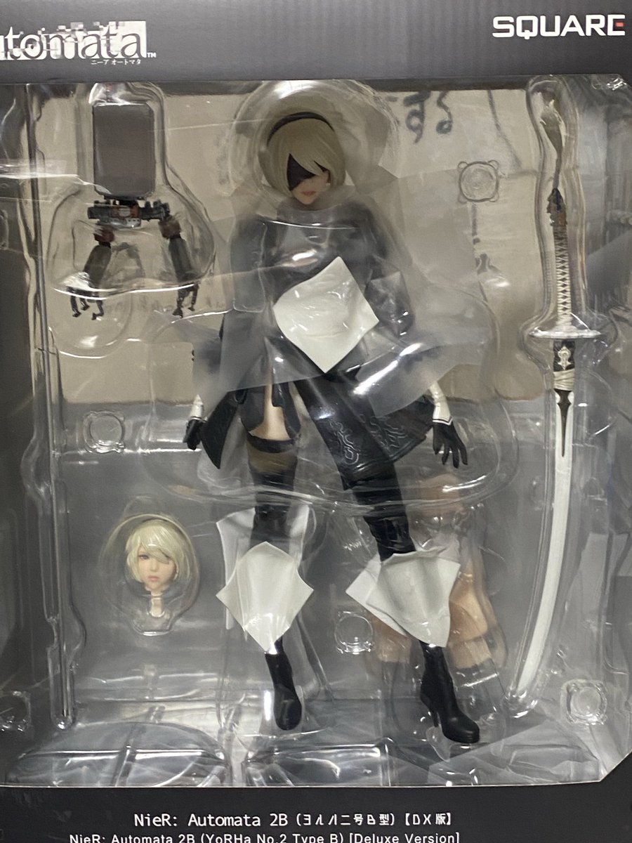 ヨルハ二号B型 ,pod_(nier:automata) 「資料 」|あきまんPLAMAX「GODZ ORDER」神翼騎士団のイラスト