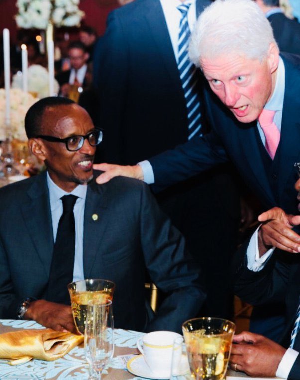 The Rwandan genocide was carefully prepared by Clinton and implemented by the Kagame-M7 duo. Kajuga and Rutaremara infiltrated the party youth to execute this Macabre plan. Now Kajuga is hidden by Kagame and in Rwanda no one can talk about him (Bizinkotanyi, Tom, TeamPK..) 😭😭