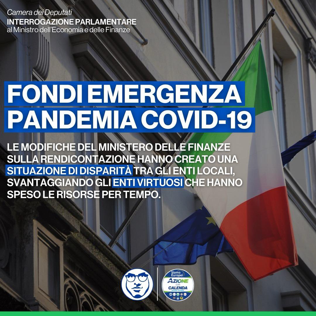 fabriziobenzoni's tweet image. Durante l’emergenza legata alla pandemia di COVID-19 state fornite risorse straordinarie agli #entilocali per affrontare l’emergenza. Questi enti hanno utilizzato tali risorse seguendo le indicazioni date dalle normative vigenti e dovevano rendicontare l’uso di queste risorse