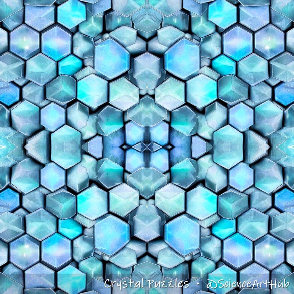 Crystal Puzzles: The Precision of Crystal Packing.
Why are Crystals Actually Crystals?
#sciart #scicomm #crystals #chemistry #science #education
Crystals are solid materials with a highly ordered and repetitive arrangement of atoms, ions, or molecules in a 3D lattice structure.…