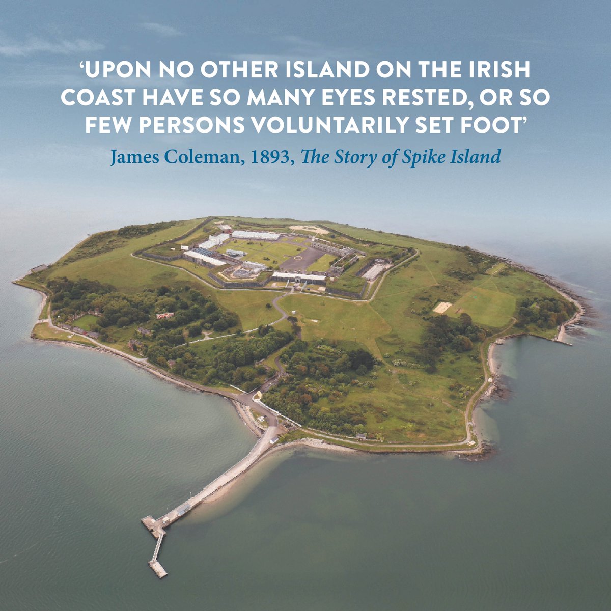 The first book to share the full and varied 1300 year history of Spike Island, one of our most extraordinary historical sites. John Crotty’s illustrated book is rich with stories from the characters who visited, made the island their home or were sentenced to its shores.