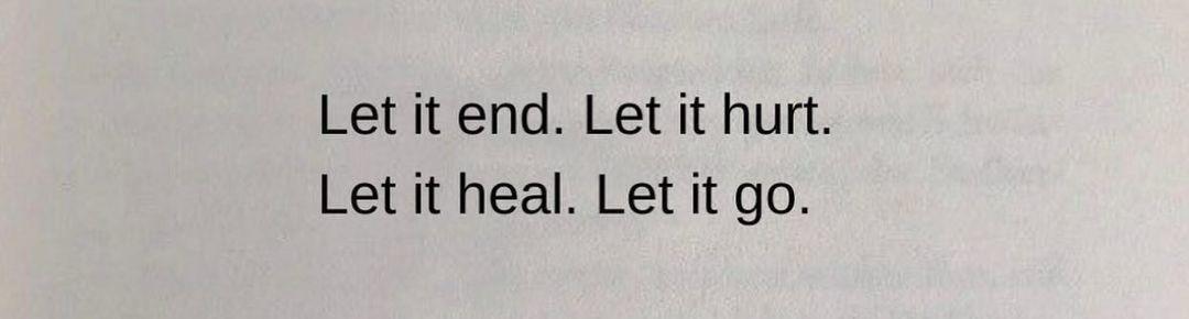 Let it...