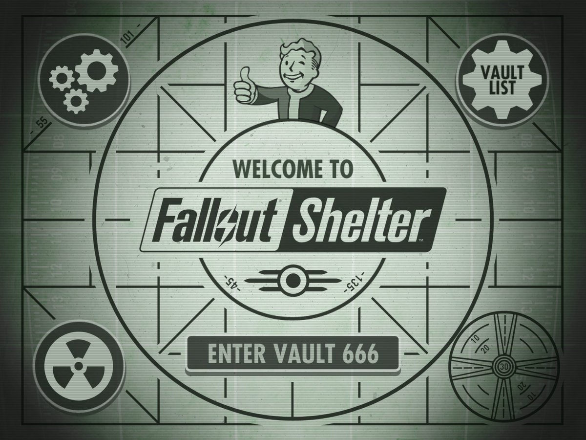 PS4Ron's tweet photo. With all the talk about the new #FalloutSeries and while waiting for the #Fallout4 #PS5 update i played a bit of #FalloutShelter, its on mobile and the #PSNStore for free. Its a fun little manager/builder simulator game 😎 https://t.co/zQSUUeqefb