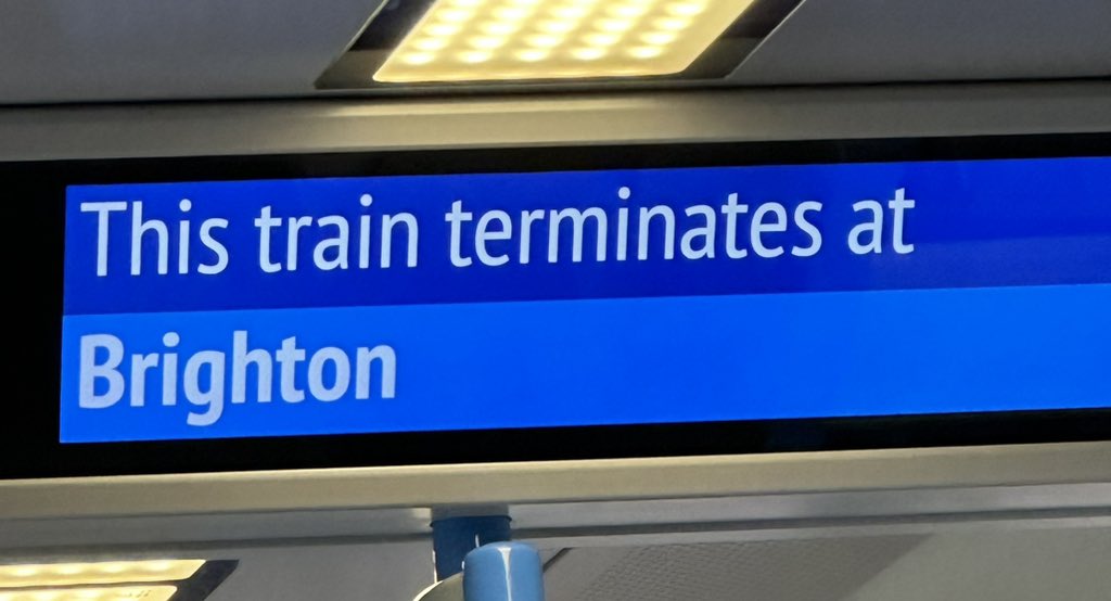 On my way to #BrightonSEO 🥹