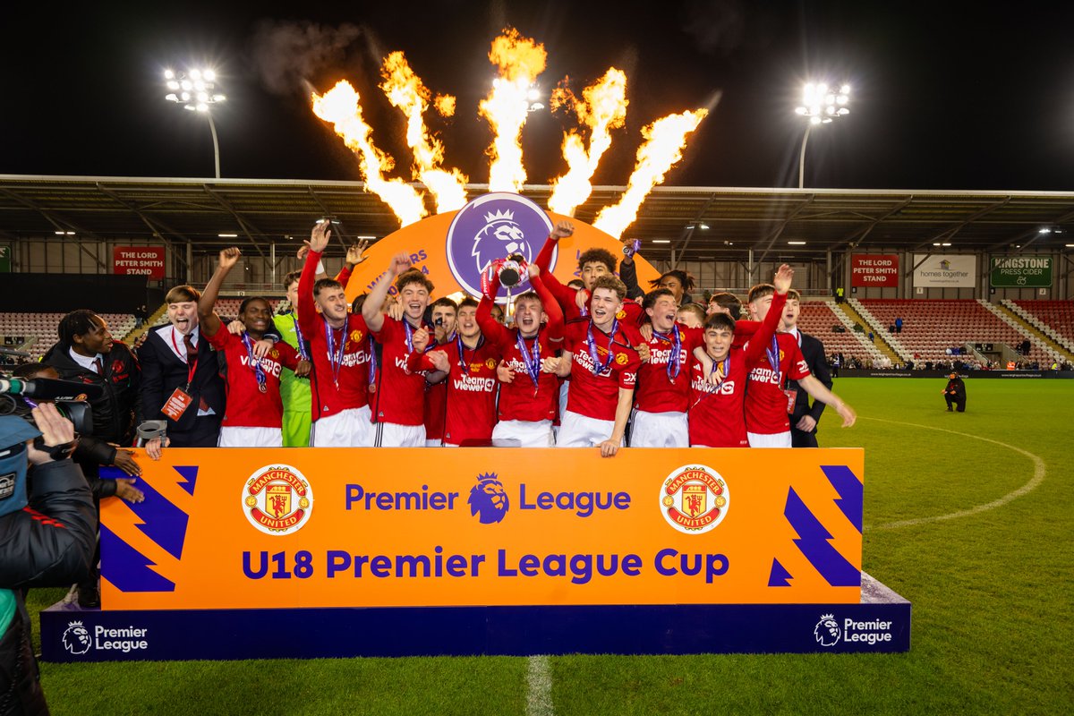 🗣 @Coxy3012 on u18's winning the Premier League Cup: “Coupled with winning the league last week, those things don’t happen by accident, that is the result of good players, good coaches, the right programme and the right environment. We’re delighted we’ve managed to win tonight,