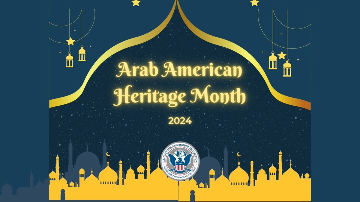 April is #ArabAmericanHeritageMonth!  Join the Port of NY/Newark in celebrating and honoring the countless contributions of the Arab American community to @CBP & our communities! #CBPNYNWK #AAHM2024