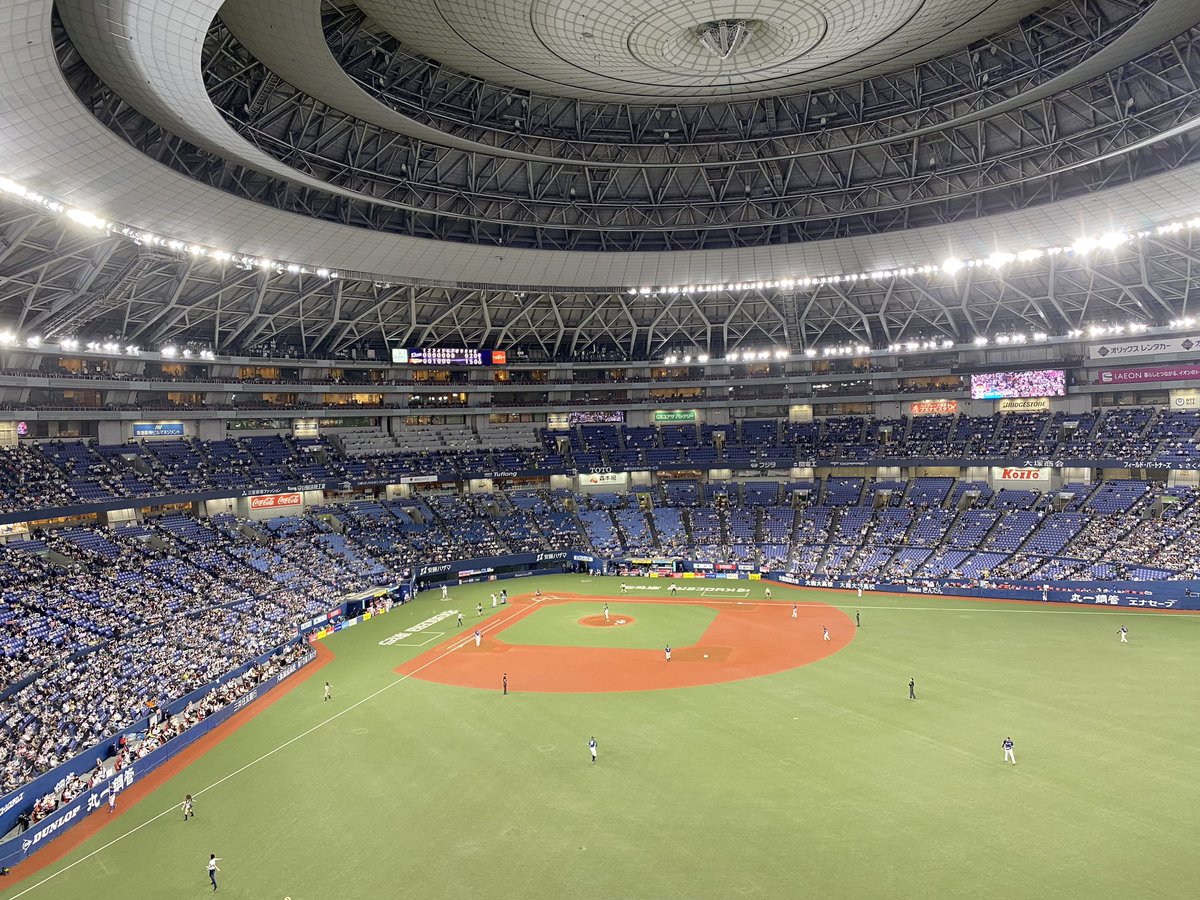 baseball_iroha's tweet photo. 遅くなったけれどド着！
久しぶりのライトスタンド！ https://t.co/uEqfGarZA0