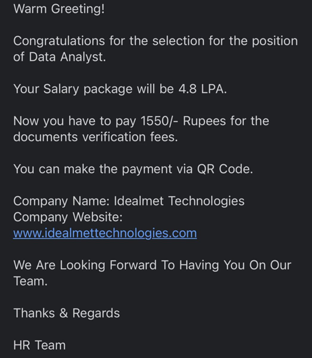 AjithNetizen's tweet photo. @PCDocNanda  @A2D_Army  
This looks like a scam for me.. we have checked everything from our end, all proves this is a complete scam. I need your help also to check if this is a scam.. I have gathered some information. My junior got this email today after noon. https://t.co/AXKRDyW9xT