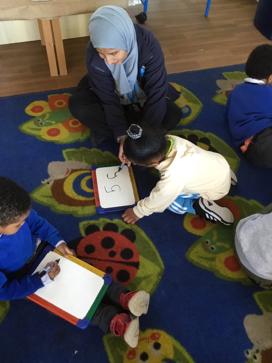 NurserySilas's tweet photo. Nursery have been practising writing number 5! ‘Down and around and a flag on high, that’s the way we make a 5’ ✍️ #numberformation @stsilasschool @RainbowEduMAT https://t.co/vrxNTvMGHW
