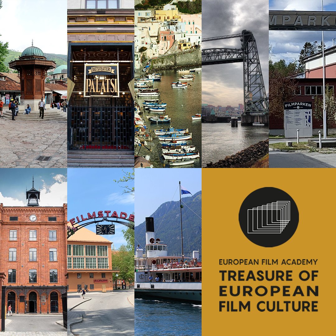 The European Film Academy announces this year’s additions to the “Treasures of European Film Culture”. With these Treasures, the Academy celebrates places of a symbolic nature for European cinema, places of historical value that need to be maintained and protected. ✨