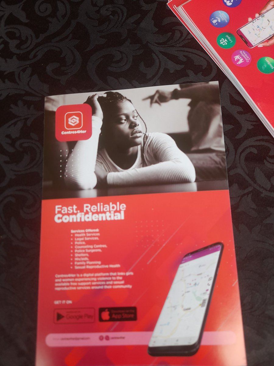 ug_sdglive's tweet photo. Part of the exhibitions at @kyambogou includes the Centres 4 Her, a mobile application designed to ease access to free post- violence and SRHR Services to Adolescent Girls and Young Women in marginalized communities @centres4her 

#Ug3rdVNR2024 https://t.co/M6AWJu2wcg