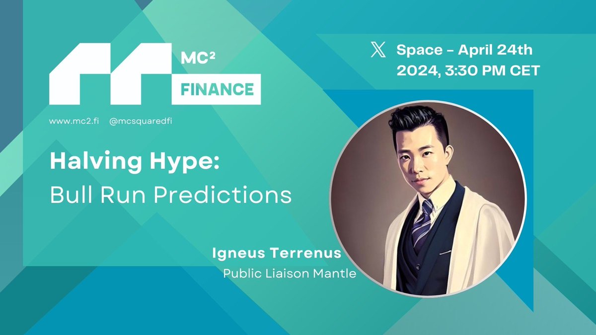 Welcome back @IgneusTerrenus - Public Liaison for @0xMantle! 🎙️x.com/i/spaces/1ynko…🎙️ Join us as Igneus unpacks the complexities of the market & post-halving landscape👀 Set that reminder & find out where $BTC is heading!