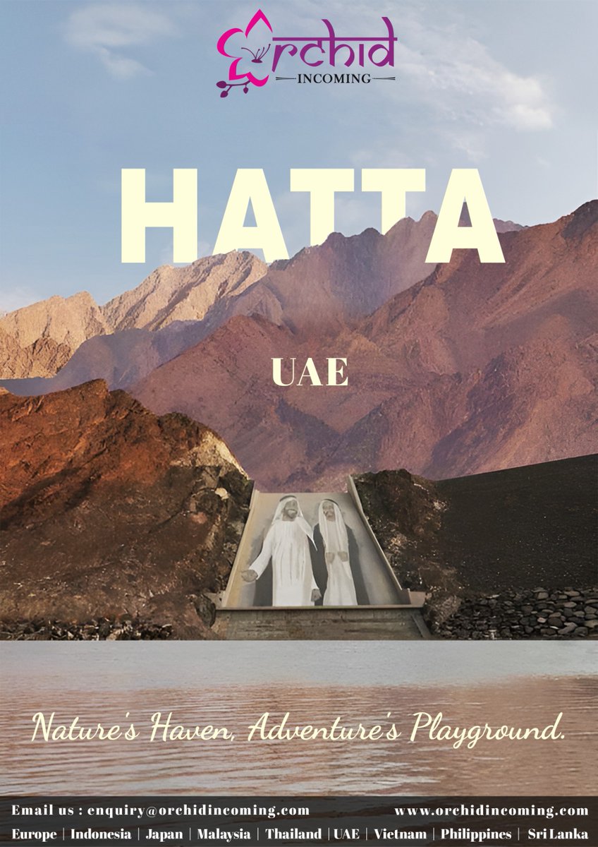 Discover Hatta: Nature's Playground in the UAE with Orchid Incoming to know more email us enquiry@orchidincoming.com 

#orchidincoming #orchidonline #uae🇦🇪 #citytour #Adventure #explore #TravelGoals