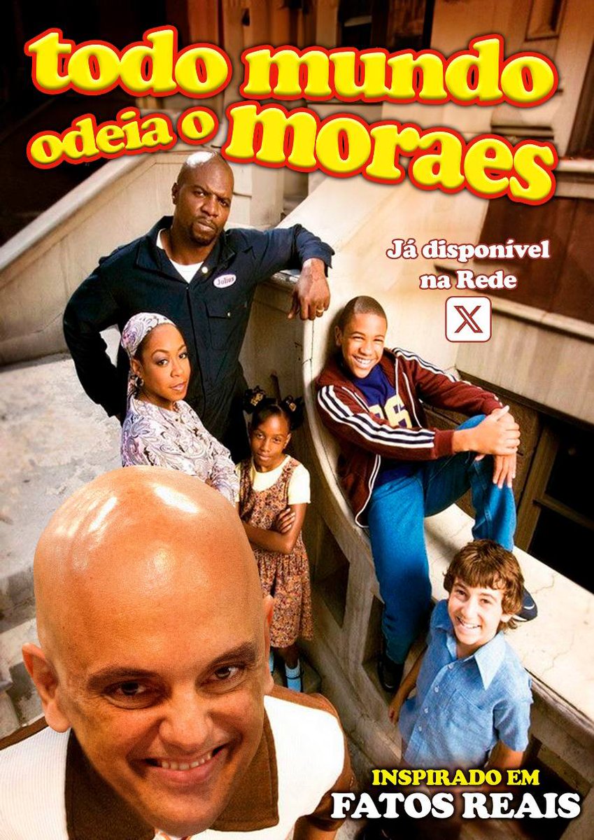 Todo Mundo Odeia o Moraes

Disponível na Rede 𝕏, com participação especial de @ElonMusk

📷Vocês estão ansiosos pelo próximo episódio?

____________________________

Everybody Hates Moraes

Available on Rede 𝕏, with special participation by @ElonMusk

📷Are you guys looking