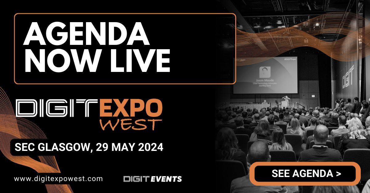 The event agenda for DIGIT Expo West is now live! Don’t miss a day of insightful keynote sessions and live workshops from tech leaders and innovators, live in Glasgow on 29th May.

View the agenda: buff.ly/44eYhg3

#DIGITExpoWest #EventAgenda #TechEvent