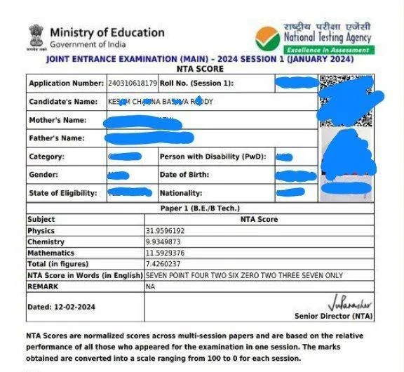 I have solid evidence showing that the person who copied all 75 questions during #JEEMains2024 had a shockingly low percentile of 7 in a previous session. This raises serious concerns and impact on deserving students like my friend and others.

<a href="/TheLallantop/">The Lallantop</a> <a href="/TheQuint/">The Quint</a> 3/6