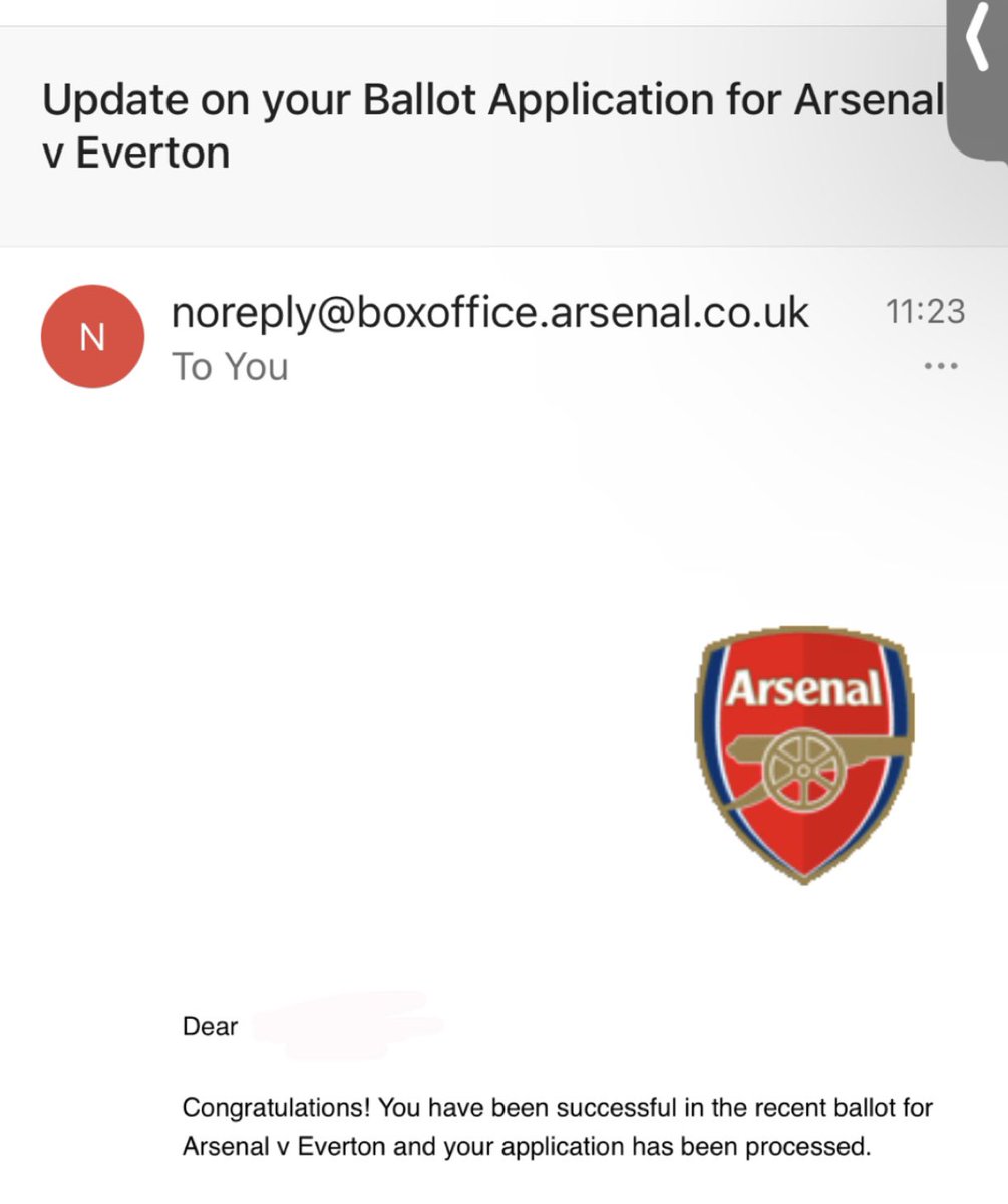 _Charliegxo's tweet photo. 4th time lucky for me &amp; my partner this season in the red ballot! ❤️
#ARSENAL https://t.co/AfRCkiIQed