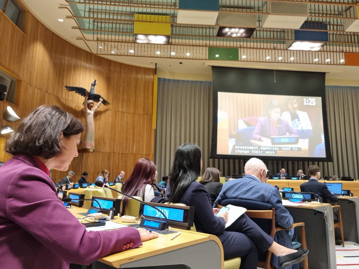 En el Foro de Financiación al Desarrollo he trasladado el orgullo que supone para España albergar la IV Conferencia de Financiación para el Desarrollo en 2025. 🌐Una gran oportunidad para avanzar en participación e inclusividad y acordar soluciones ambiciosas y sostenibles.