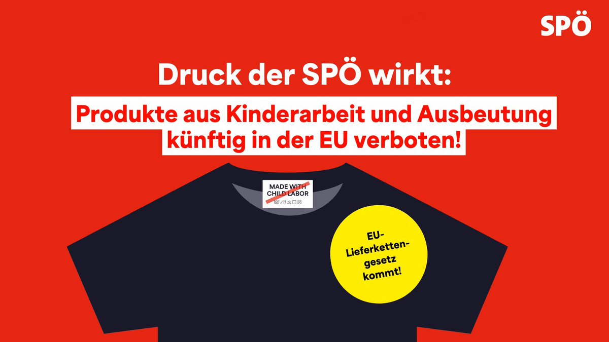 Unser Druck wirkt: Endlich werden Produkte aus Kinder-und Zwangsarbeit in der EU verboten. Das schaffen wir durch das neue Lieferkettengesetz. Es garantiert, dass Unternehmen entlang des ganzen Produktionsweges soziale und ökologische Standards einhalten müssen. Das haben wir als