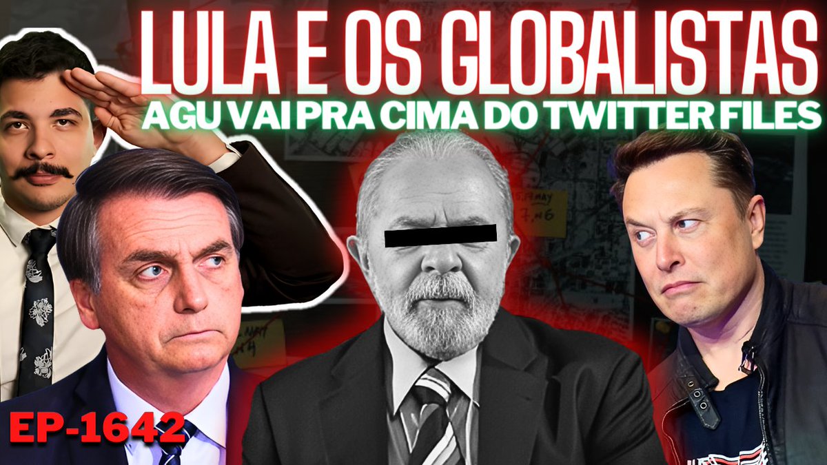 Establishment VAI Pra CIMA do TWITTER FILES + Lula REVELA Plano com Globalistas + Bolsonaro e o ATO. youtu.be/DWaW7Cb8S_Q