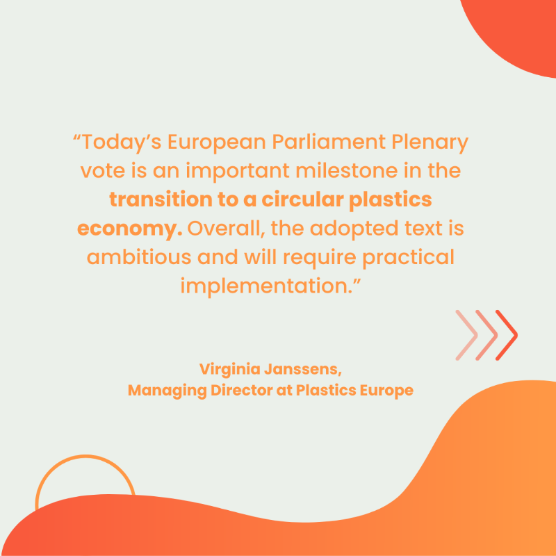 PlasticsEurope's tweet photo. Establishing mandatory #RecyclingContent targets clearly signals to the industry that the demand for recycled plastic will increase, stimulating investments in recycling technologies and the development of recyclable products.

Full reaction here: https://t.co/s6gs6Aq5zC

#PPWR