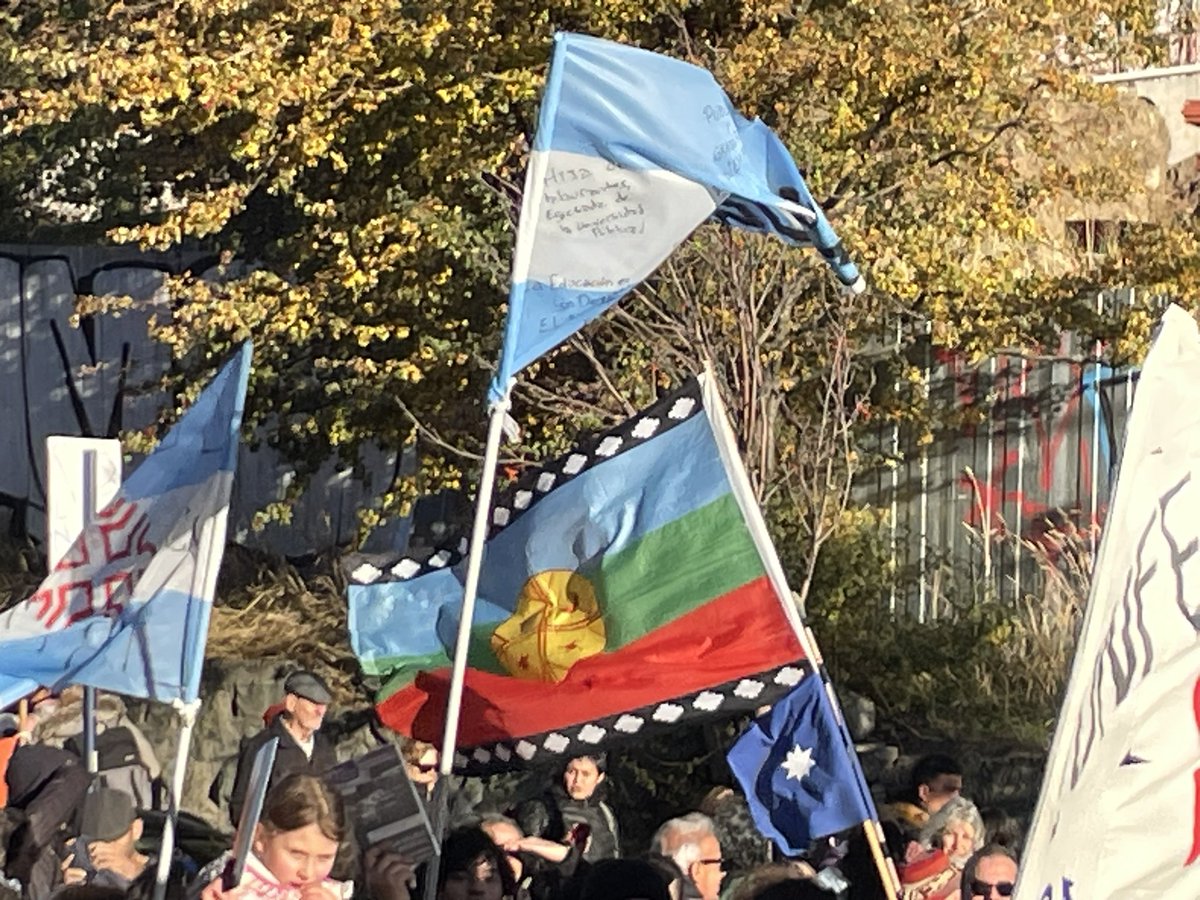 TheaPitman's tweet photo. Hugely impressive march in defense of public education here in Bariloche yesterday. https://t.co/atxWtgcKpN