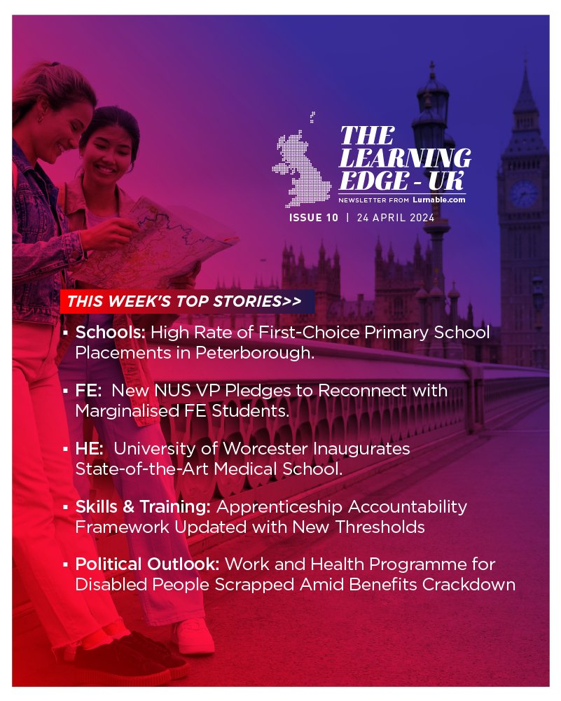 lurnableedu's tweet image. The Learning Edge UK - Latest Education and Career News and Opportunities
Learn more: tr.ee/TLE-UK-10
#learningedge #unitedkingdom #theuk #ukeducation #ukcareer #ednews #newsletter #educationnews  #education #career