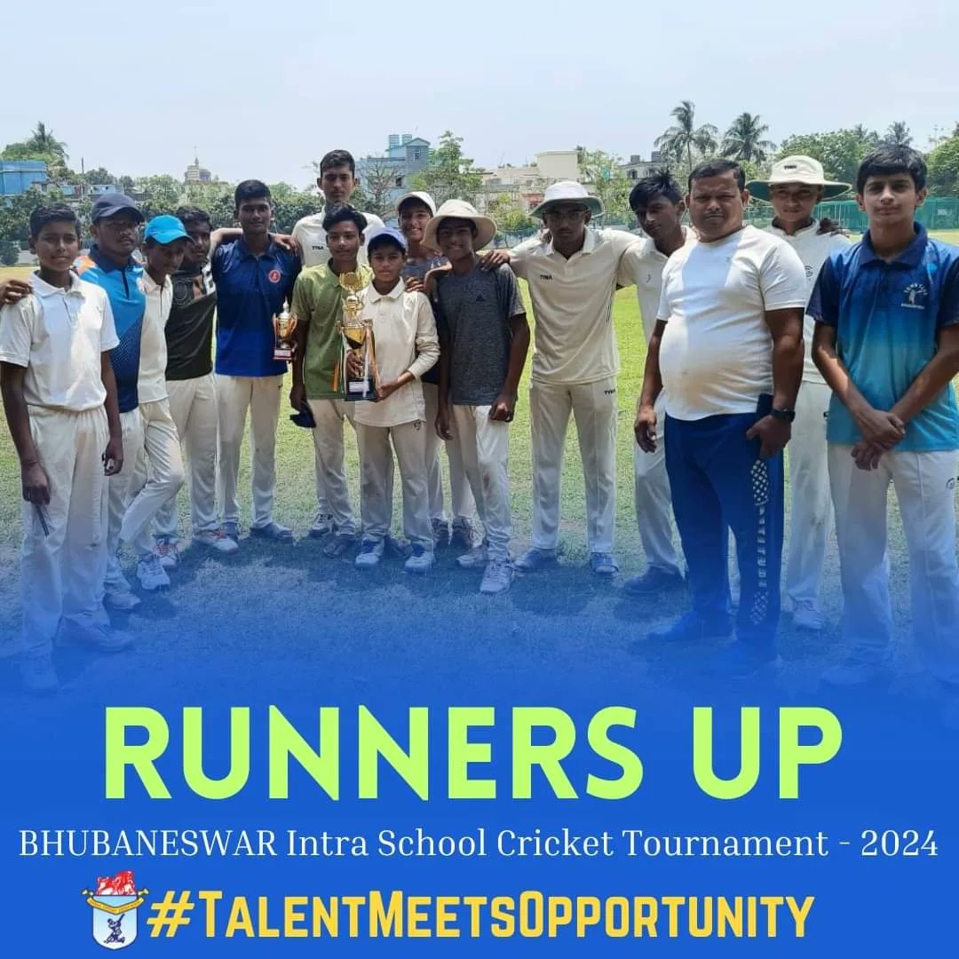 #Bhubaneswar District Intra School Tournament 2024 🏏 Champion 🏆 - BJEM SCHOOL-1 Runners-Up 🥈- YELLOW-COMBINE SCHOOL #schoolcricket #TalentMeetsOpportunity