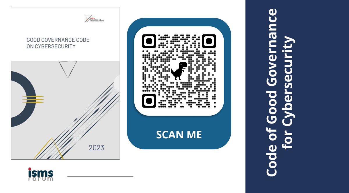 ISMS Forum is currently presenting the Cyber Security Code of Good Governance. #PORTFORUM1 #IA #Cyber cnmv.es/DocPortal/Cibe…