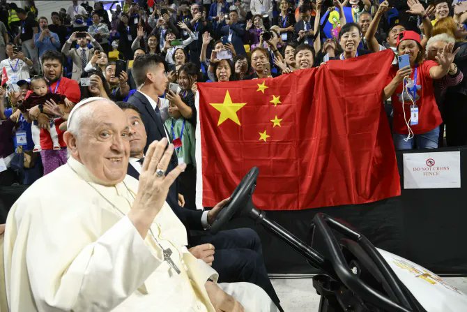 Pope Francis just LURVES those billions that the CCP is putting in the Vatican bank. Cardinal Parolin has said the Vatican is renewing its agreement with the CCP.

In exchange for those communist billions,  Pope Francis allows Xi  and his corrupt cronies - all atheists- to choose