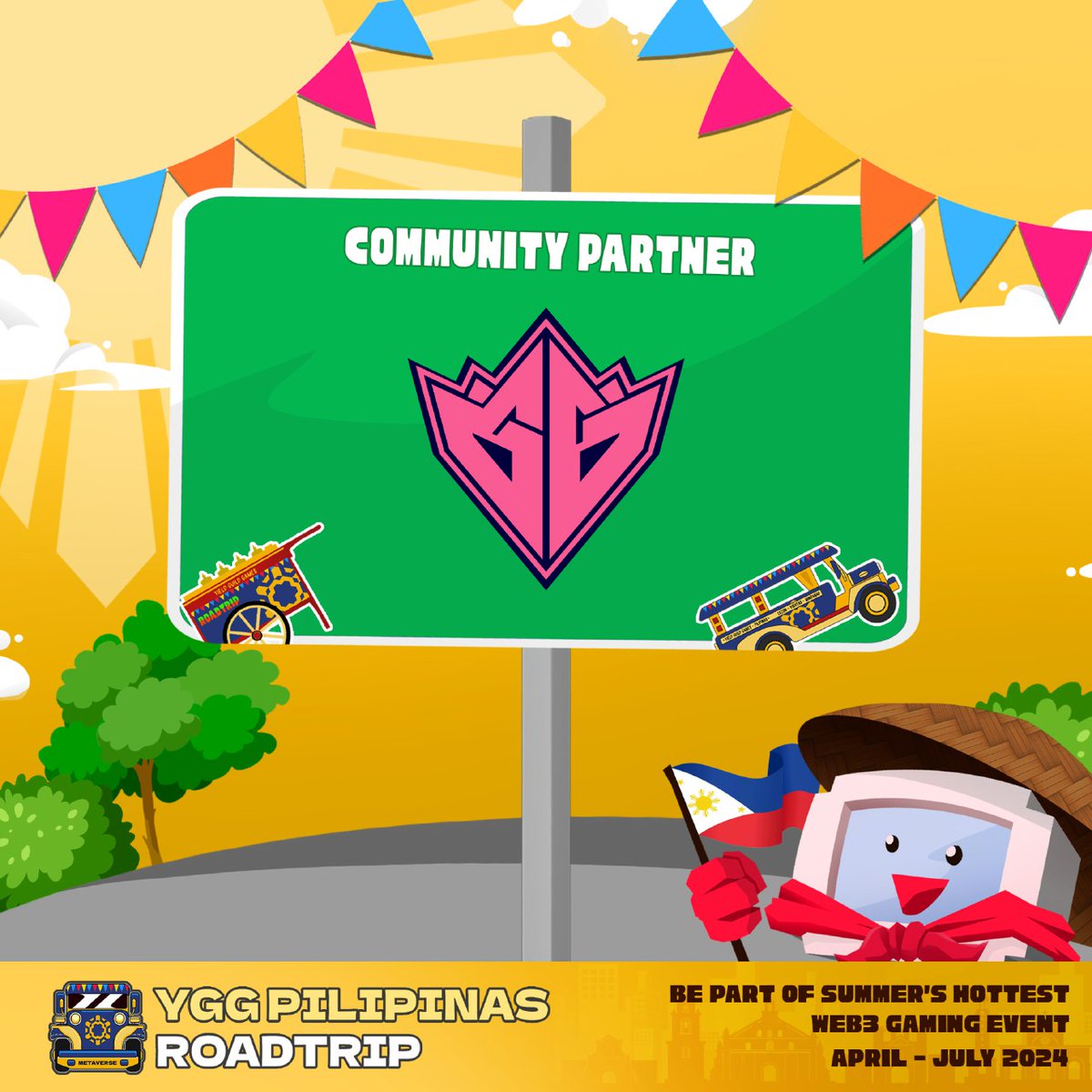 We are excited to share that GamingGrid is going to @YGGPHRoadtrip 2024 - Baguio and Manila happening at April 27 and July 6!!

GamingGrid will also give out YGG Roadtrip Shirts, join discord for details (discord.gg/gaminggrid)

Sign-up here to join giveaways, contests, and