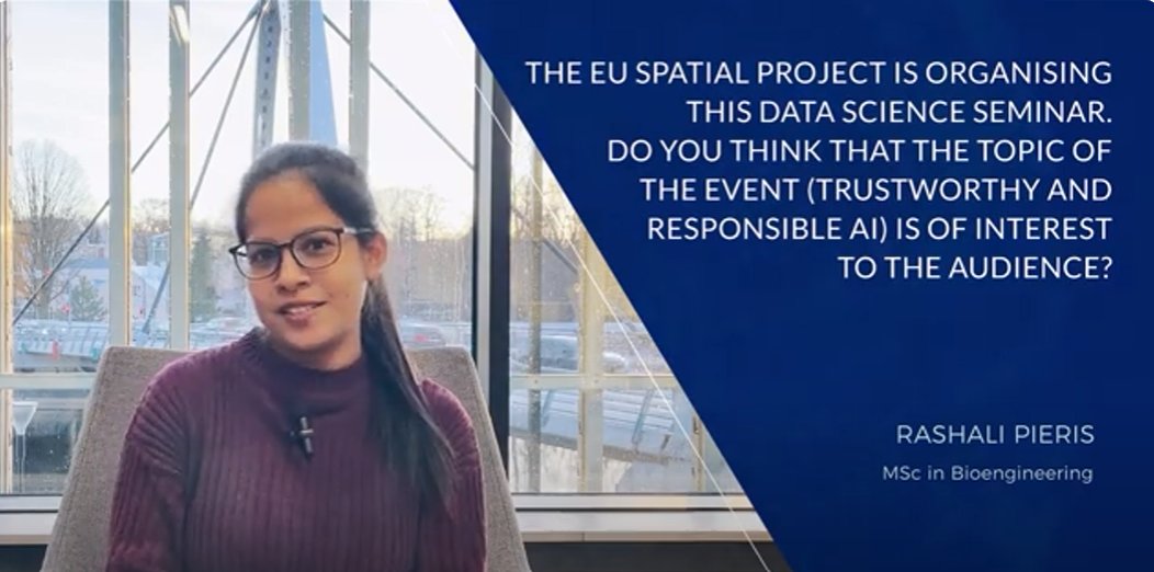 What happened at the Data Seminar in Tartu back in March? In this case, Rashali Pieris took the spotlight and was interviewed about #Trustworthy and #ResponsibleAI. 🔗 youtube.com/watch?v=KyFI7q… #DataSeminar #AI #TrustworthyAI #SPATIALtestimonials @unitartu