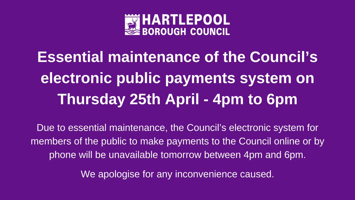 Hartlepool Borough Council (@HpoolCouncil) on Twitter photo 2024-04-24 10:54:49