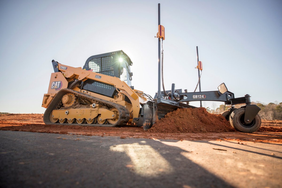 TheDiggerBlog's tweet image. From the Blog: Cat tracked loader with laser-guided grading blade dlvr.it/T5xWDS #blog #construction #equipment