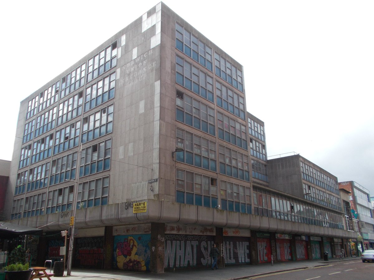 Castle Street. Consultation is underway on a proposal to replace Norwich Union House with student accommodation