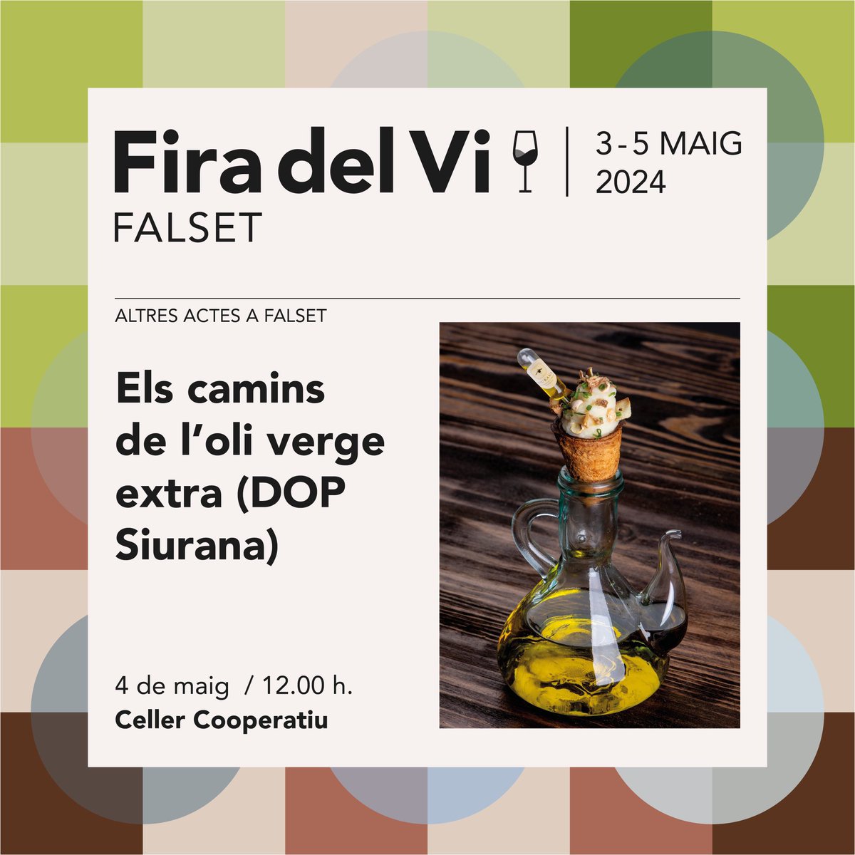 🍈A la Fira no tot és vi! Un any més comptarem amb la mostra d’olis i activitats de la @DOP_Siurana i la @coopcabaces, el Molí Miró Cubells i La Trullola del Masroig!

📸Ivo Felip

#FiradelViFalset #Costadaurada #TurismeDipta