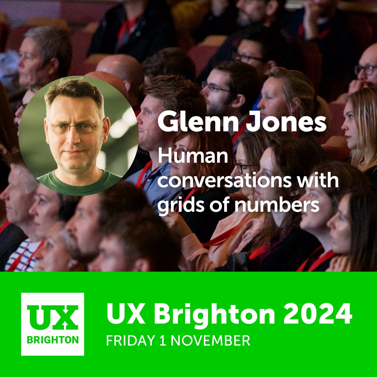 🌐 Meet @glennjones at UX Brighton 2024: Exploring Human Conversations in the Age of AI 🌐 We are thrilled to welcome tech visionary Glenn Jones to this year’s UX Brighton. Glenn will delve into the complex world of conversational AI and its impact on user experience during his…
