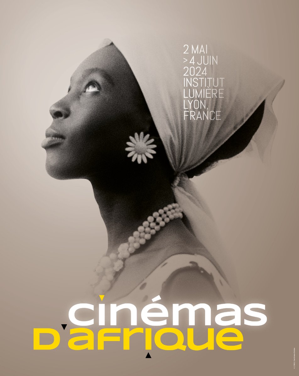 Pour la première fois à l'Institut lumière, une rétrospective exceptionnelle dédiée aux cinémas d'Afrique, à la découverte d'une filmographie rare et passionnante. Un voyage en trois décennies de cinéma (1960-1990).   📍Infos : tinyurl.com/Cinemas-dAfriq…