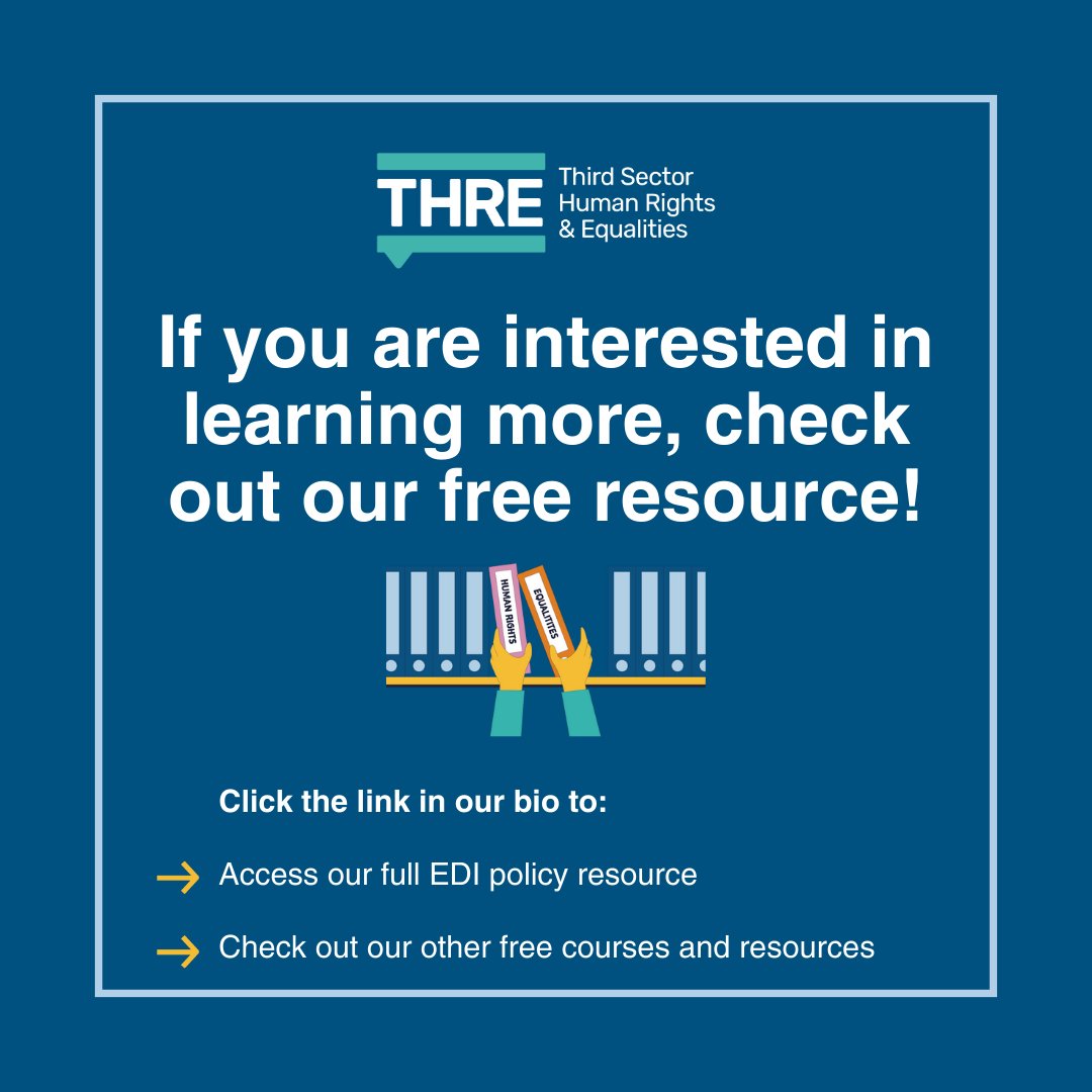 We've just launched our latest resource, a free guide on developing an Equality, Diversity and Inclusion policy.

Download the full guide here: bit.ly/44kZ1Ao

#equality #thirdsector #EHRfund