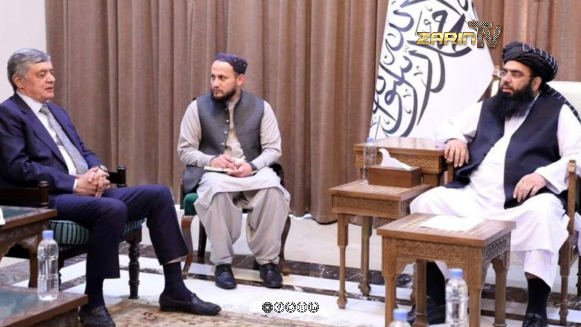 The meeting of the deputy directorate of the Taliban with the representative of Russia