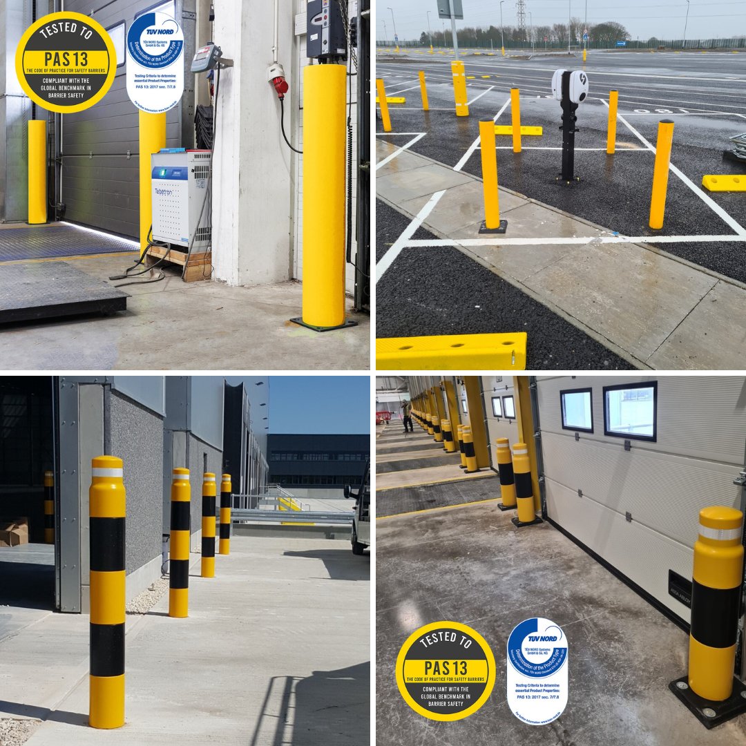 Explore Brandsafe Bollards! ImpactSAFE and Dropcore options offer high-energy impact resistance, perfect for forklift protection and doorway safety. Watch our tests: loom.ly/ssuHhTU 
 
#ImpactProtection #SafetySolutions #Brandsafe