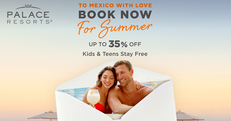 Save up to 35% at Palace Resorts in Mexico! ☀️🥂
Learn more: best-online-travel-deals.com/best-vacation-… 
#caribbean #traveldeals #familytravel
