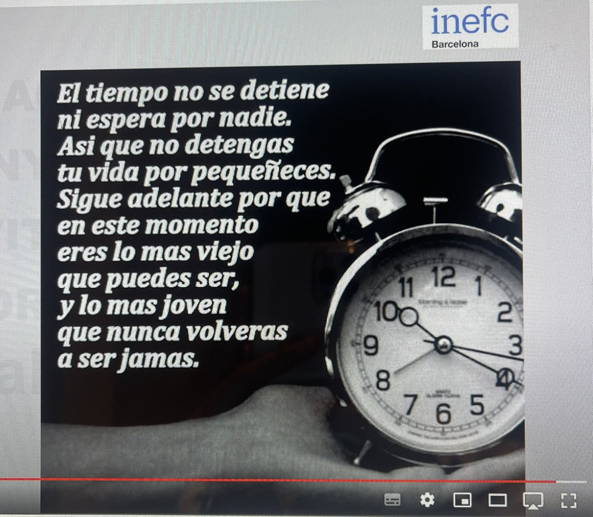 17Aprogramitres's tweet photo. Després de veure les càpsules sobre temporalització, ens quedem amb aquesta frase que és tan encertada i de gran motivació:😉 https://t.co/DS3zd8ld7O